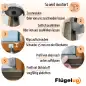 Preview: Flügelabdeckprofil SL Montage